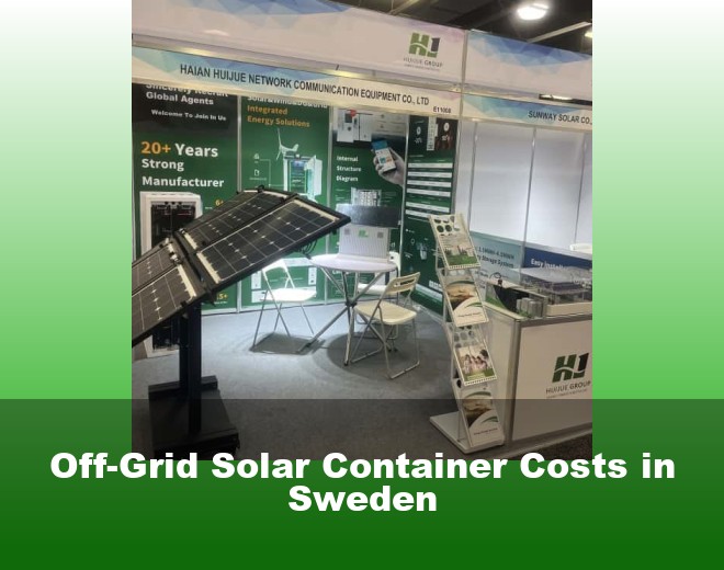 Off-Grid Solar Container Costs in Sweden